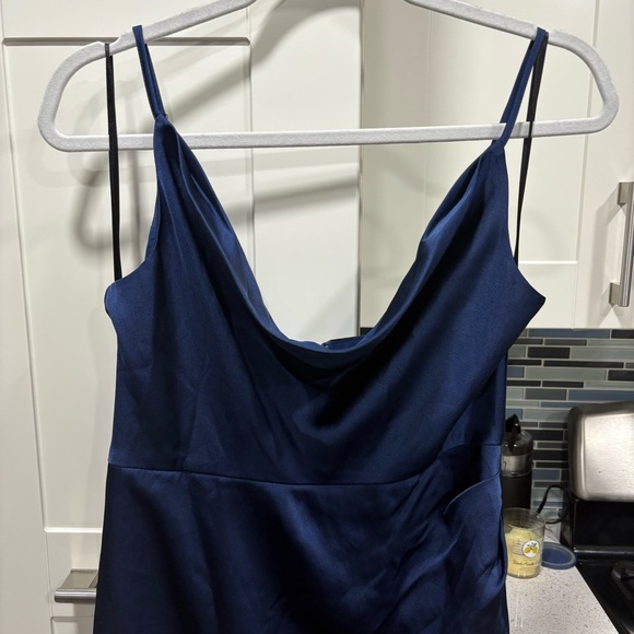 NWT NBD x Revolve Shelby Gown in Navy - Picture 3 of 8